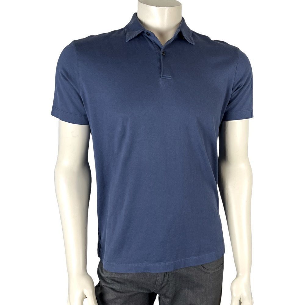 Like New Cooper Jones Supply Slate Blue S/S Polo (golf shirt) Size Large